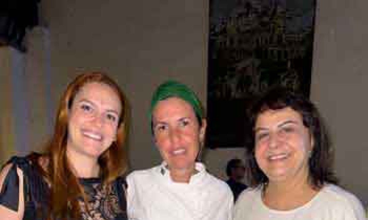 As Chefs Sofia Marinho e Morena Leite com Patrícia Soutto Mayor -  (crédito: Isabela Teixeira da Costa/EM/D.A Press)