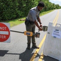 Shutdown nos EUA: Parques fechados, turistas frustrados e bilhões perdidos - JOE RAEDLE/AFP