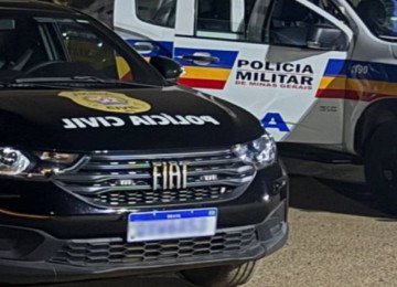 Crime ocorreu no Alto Paraíba, e a polícia prendeu o suspeito em Uberlândia, no Triângulo -  (crédito: PCMG/Divulgação)