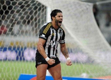 Para grande parte da torcida do Galo, Hulk é o maior ídolo da história do clube -  (crédito: Alexandre Guzanshe/EM/D.A Press – 4/2/25)
