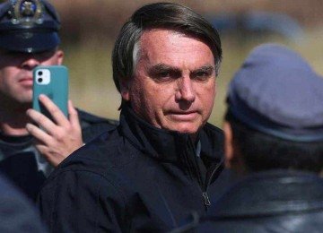 A direita articula-se em torno de Bolsonaro, embora o ex-presidente em nenhum momento assume o discurso e o comportamento de um líder ideológico coerente e persuasivo -  (crédito: FILIPE ARAÚJO/AFP)