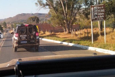 Suspeito foi levado para o sistema prisional depois de ser preso e prestar depoimento  -  (crédito: PCMG/Divulgação)