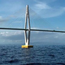 Ponte gigantesca entre Salvador e Itaparica entra na lista de obras prioritárias do governo - Reprodução