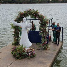 Dia de São Francisco de Assis: BH ganha imagem do padroeiro dos animais - Jair Amaral/EM/D.A Press