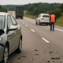 Personalidades brasileiras e estrangeiras que morreram em acidentes rodoviários - Imagem gerada por i.a 
