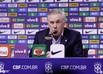 O italiano Carlo Ancelotti anunciou, na última quarta-feira (1º/10), mais uma lista de convocados para a Seleção Brasileira, desta vez para amistosos -  (crédito: Rafael Ribeiro/CBF)