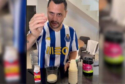 Senador Cleitinho (Republicanos-MG) passa receita de prÃ©-treino nas redes sociais -  (crédito: Redes Sociais/Reprodução)