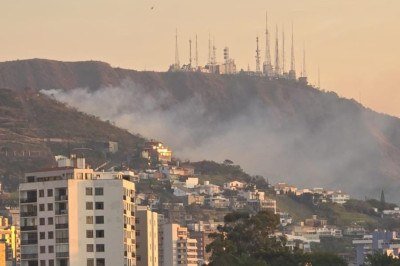 Tempo seco é alerta de perigo por risco de incêndio e prejuízos a saúde -  (crédito: Eduardo Lima/Divulgação)