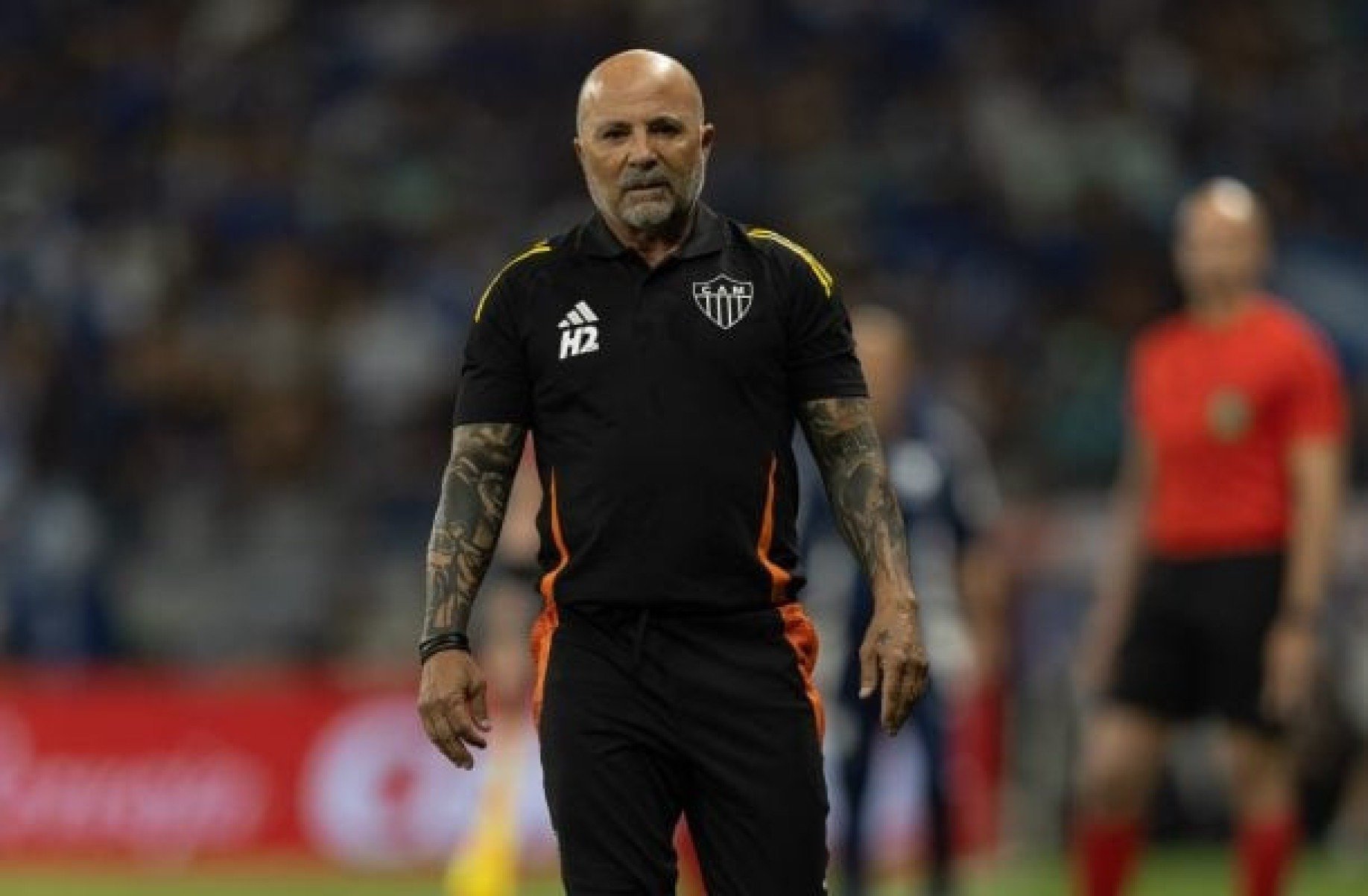 Sampaoli se diz “surpreso” e “preocupado” com desempenho do Atlético-MG em derrota