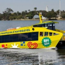 O projeto piloto de navegabilidade da Lagoa da Pampulha terá duração de três meses -  (crédito: PBH/Divulgação )