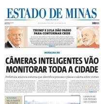 CONFIRA A CAPA DO ESTADO DE MINAS DO DIA 07/10/2025 - Capa do Estado de Minas