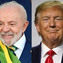 Trump diz que Lula é um 'homem bom' e promete visitar o Brasil - Evaristo Sa and Ludovic MARIN / AFP)
