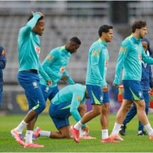 Delegação Brasileira se apresenta na Coreia do Sul para amistosos desta data Fifa - No Ataque Internacional
