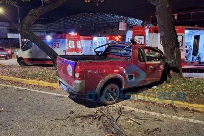 Irmão bateu o carro enquanto tentava socorrer irmão baleado -  (crédito: Redes sociais)