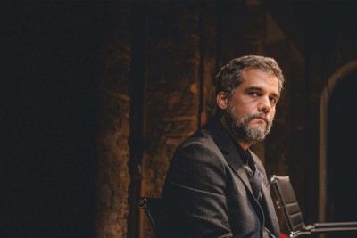 "Tenho a consciência de que sou um ator de teatro, e um ator que se forma no teatro precisa eventualmente voltar a ele", diz Wagner Moura. -  (crédito: CCBB/Reprodução)