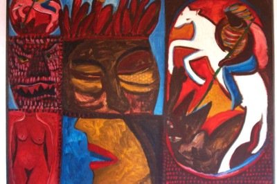 Obra de Jorge dos Anjos, um dos 28 artistas contemporâneos que participam da exposição  -  (crédito: Irena dos Anjos/Divulgação)