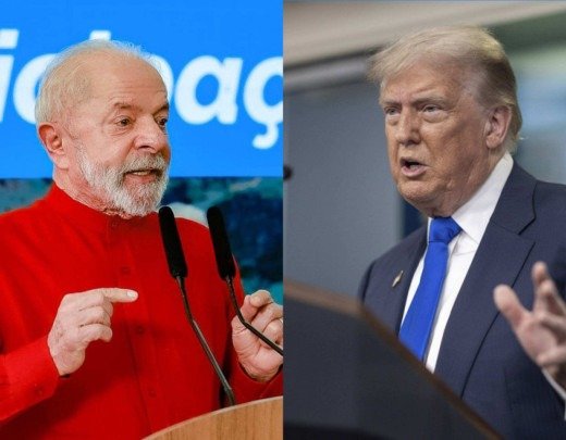 Lula pede a Trump fim do tarifaço e das sanções às autoridades brasileiras -  (crédito: Platobr Politica)