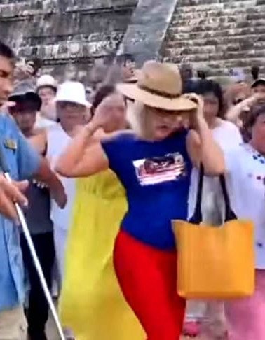 Vergonha alheia: Turistas que pagaram mico! - Reprodução do TIK TOK