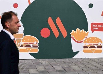A rede Vkusno i tochka substituiu o McDonalds na Rússia -  (crédito: Kirill KUDRYAVTSEV / AFP)