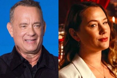 Um livro autobiográfico lançado recentemente por Elizabeth Hanks, filha de Tom Hanks, deu o que falar por causa de revelações sobre sua história familiar. -  (crédito: montagem/wikimedia commons/reprodução)