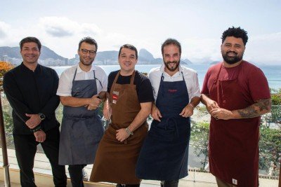 Os chefs cariocas levam a alta gastronomia e a comida tradicional do Rio de Janeiro para a cidade européia -  (crédito: Divulgação)