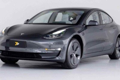 Tesla Model 3 2022, mesmo modelo comprado por Boycott -  (crédito: Reprodução / Tesla)