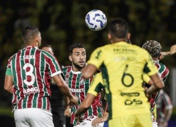 O Fluminense perdeu para o Mirassol por 2 a 1, nesta quarta-feira, em jogo atrasado da 13ª rodada do Brasileirão. Veja como o Jogada10 avaliou o desempenho do Tricolor. Foto: Lucas Merçon/Fluminense. -  (crédito: Lucas Merçon/Fluminense)