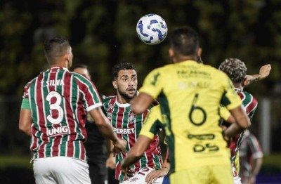 O Fluminense perdeu para o Mirassol por 2 a 1, nesta quarta-feira, em jogo atrasado da 13ª rodada do Brasileirão. Veja como o Jogada10 avaliou o desempenho do Tricolor. Foto: Lucas Merçon/Fluminense. -  (crédito: Lucas Merçon/Fluminense)