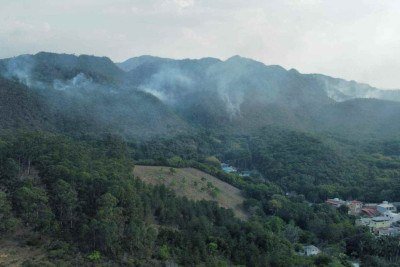 Serra de São José emoldura a paisagem de Tiradentes -  (crédito: Leandro Couri/EM/D.A Press)