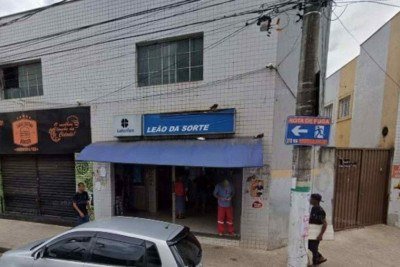 Os sortudos vão dividir uma bolada de R$ 17,9 milhões. 
 -  (crédito: Reprodução/Google Street View)