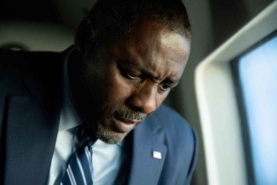 Idris Elba interpreta o presidente da República que terá a difícil e importante missão de decidir o que fazer diante de um míssil nuclear disparado contra o seu país -  (crédito: Eros Hoagland/ Netiflix)