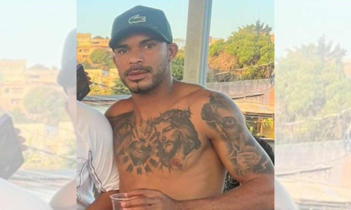Luiz Gustavo tem tatuagens pelo corpo e está desaparecido no leito do Ribeirão Arrudas deste a madrugada de terça-feira (8)