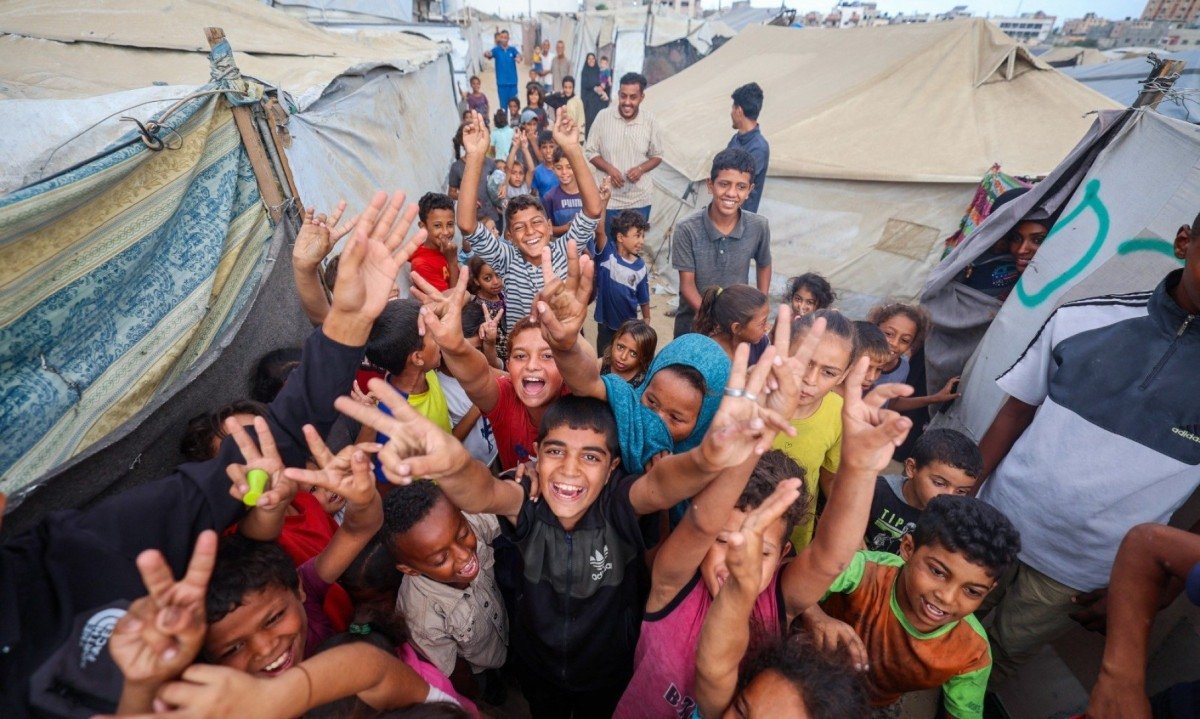 Comemoração em Gaza