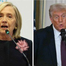  Hillary Clinton acusa Trump de planejar intervenção na Venezuela - AFP