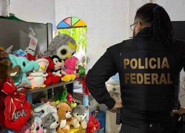 55 suspeitos de abusar sexualmente de crianças e adolescentes são presos -  (crédito: PF/DivulgaÃ§Ã£o)