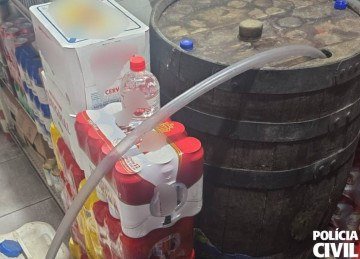 A distribuidora foi localizada na Região do Barreiro, em Belo Horizonte -  (crédito: Divulgação PCMG)