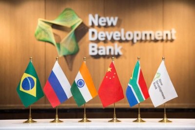 Banco do Brics foi fundado em 2014 por Brasil, Rússia, Índia, China e África do Sul -  (crédito: Brics/Divulgação)