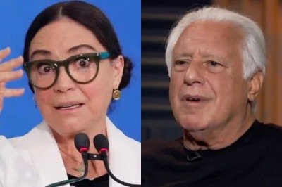 A atriz Regina Duarte respondeu a um comentário recente feito por Antônio Fagundes, seu colega de elenco na versão original de 'Vale Tudo', exibida em 1988. -  (crédito: Montagem/Reproduc?a?o)