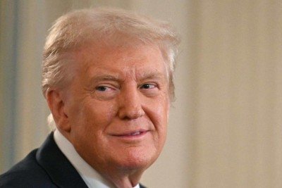 Donald Trump usou rede social Truth Social para comemorar acordo entre Israel e Hamas -  (crédito: AFP)
