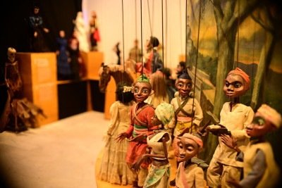 A companhia mineira Giramundo é dos grupos de teatro de bonecos mais atuantes do Brasil e completa 55 anos em 2025 -  (crédito: Leandro Couri/EM/D.A. Press)