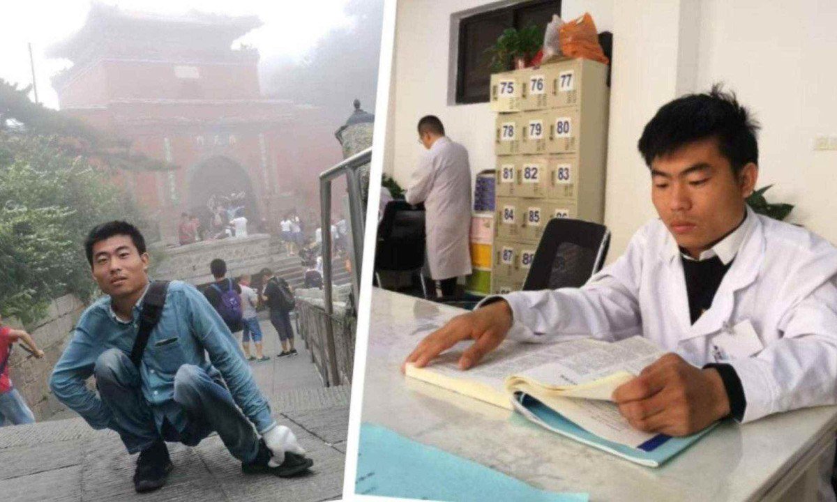 O Dr. Li Chuangye escalou todas as cinco Montanhas Sagradas da China e o Monte Huangshan, além da Grande Muralha da China -  (crédito: Dr Li Chuangye)