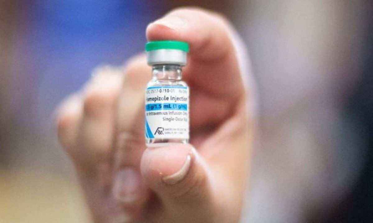 O fomepizol é um medicamento utilizado como antídoto para tratar a intoxicação por metanol -  (crédito: Rafael Nascimento/Ministério da Saúde)