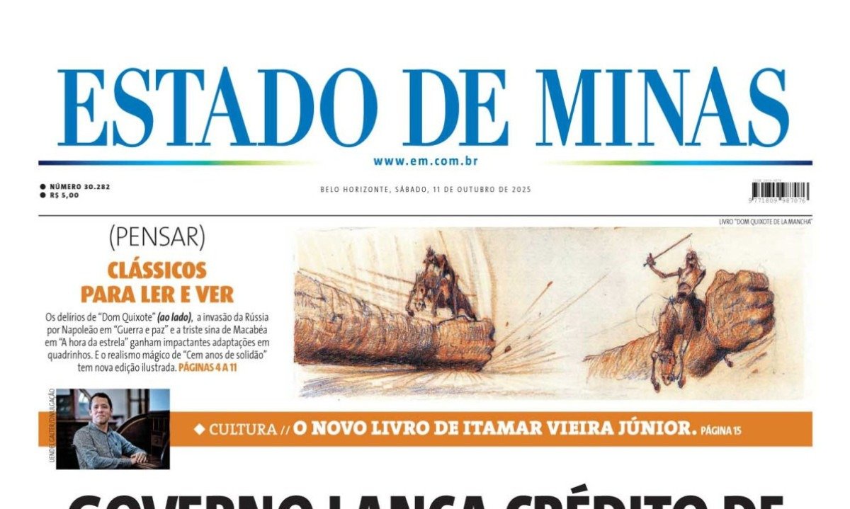 Estado de Minas -  (crédito: Capa do Estado de Minas)