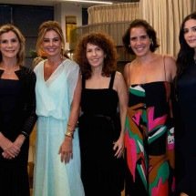 Elisa Atheniense, Valéria Lemos, Liliane Rebehy, Antônia Chaves e Anna Barroso -  (crédito: Natália Menin/divulgação)