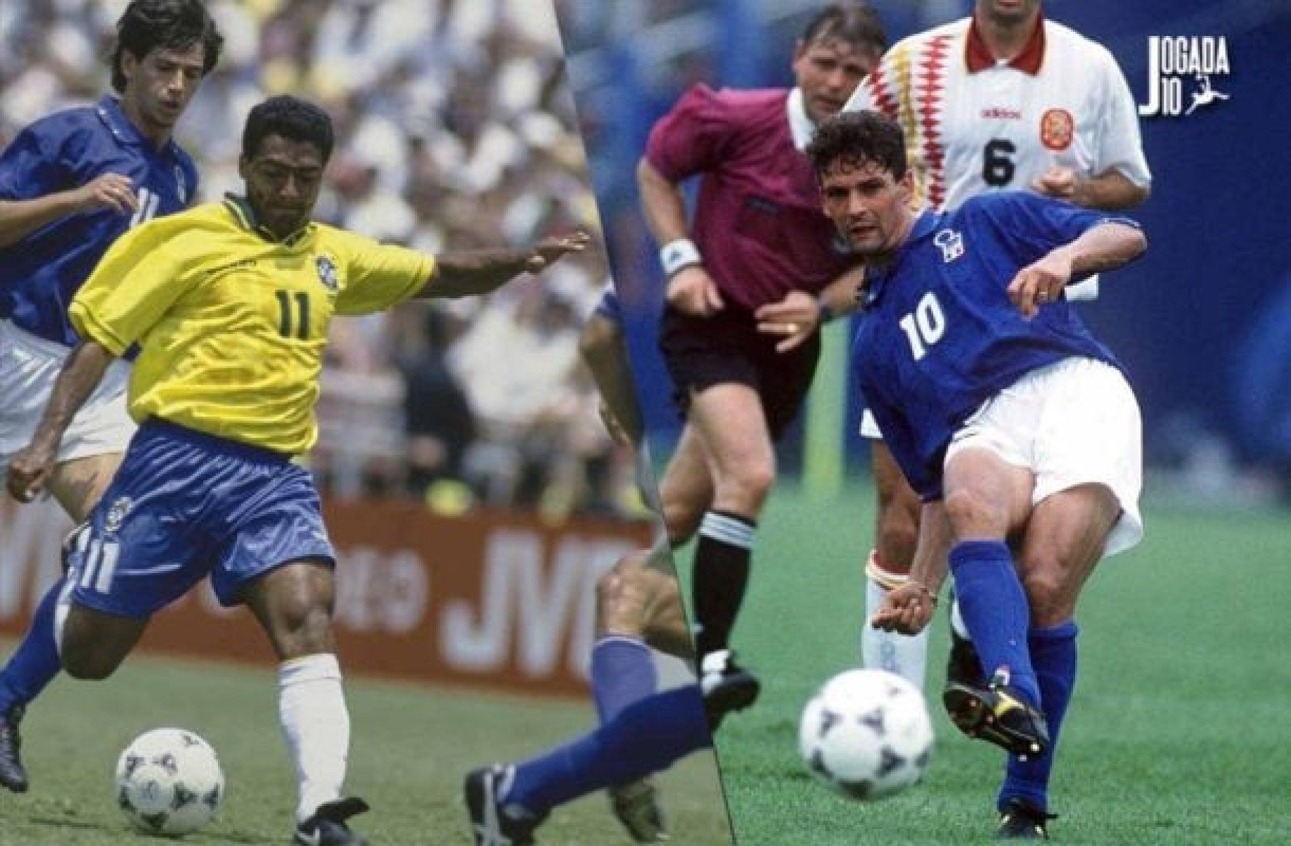 Craques de 94, Romário e Baggio se reencontram em Jogo das Estrelas no Maracanã