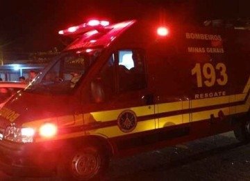 Quando os bombeiros chegaram ao local, corpo já tinha sido retirado pela PM -  (crédito: CBMMG)