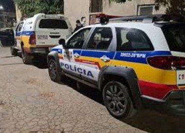 Uma operação rápida da Pm possibilitou prisão de quatro criminosos -  (crédito: PMMG)