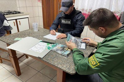 Operação deflagrada nesta sexta-feira (10/10) investiga organização criminosa que aplicava golpe do falso advogado -  (crédito: MPMG/Divulgação)