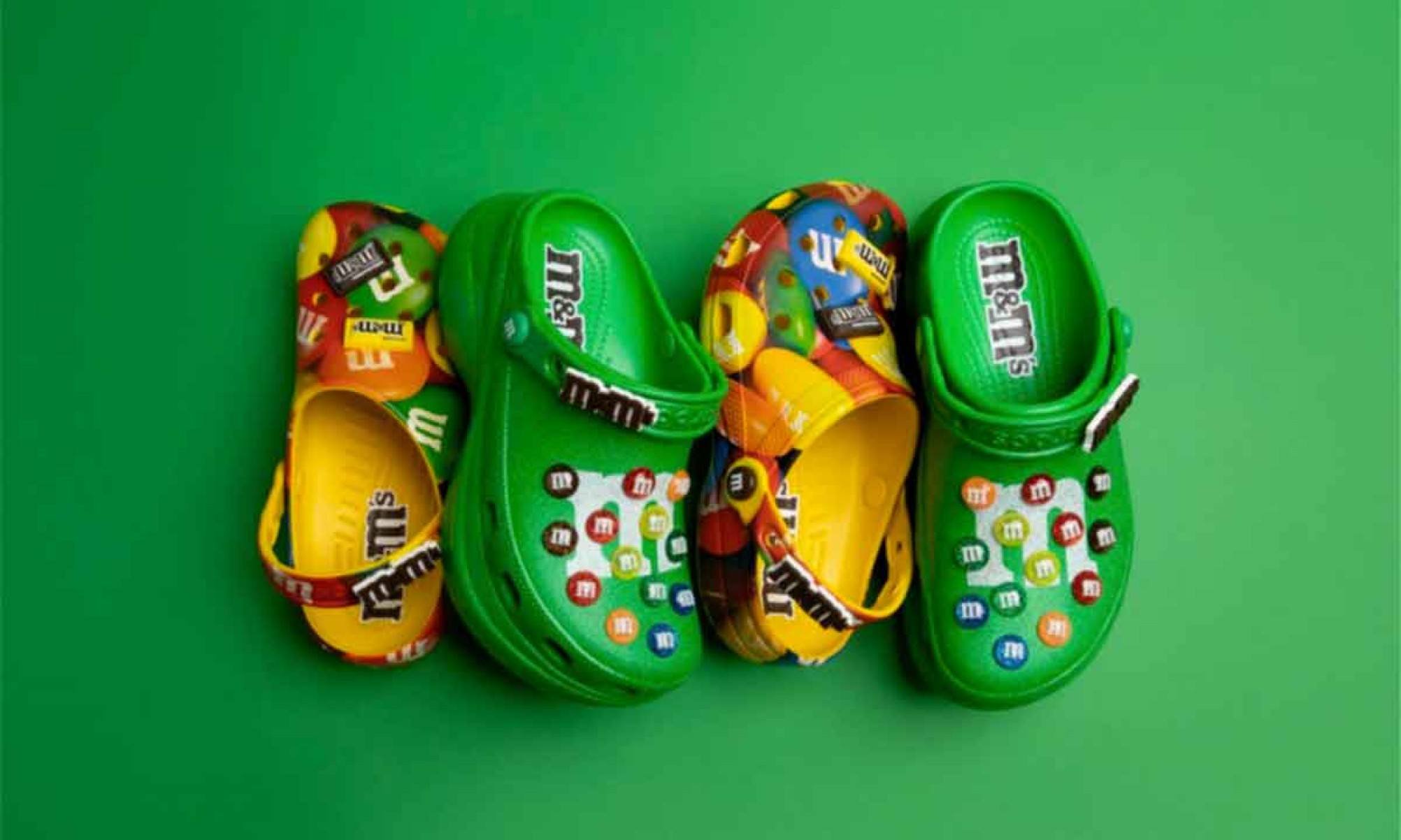 A M&M’S  e a Crocs fizeram sua primeira collab