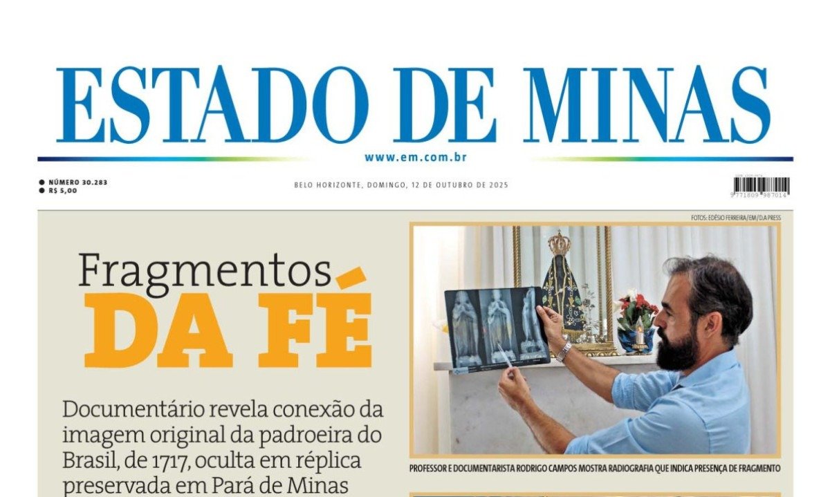Estado de Minas -  (crédito: Capa do Estado de Minas)
